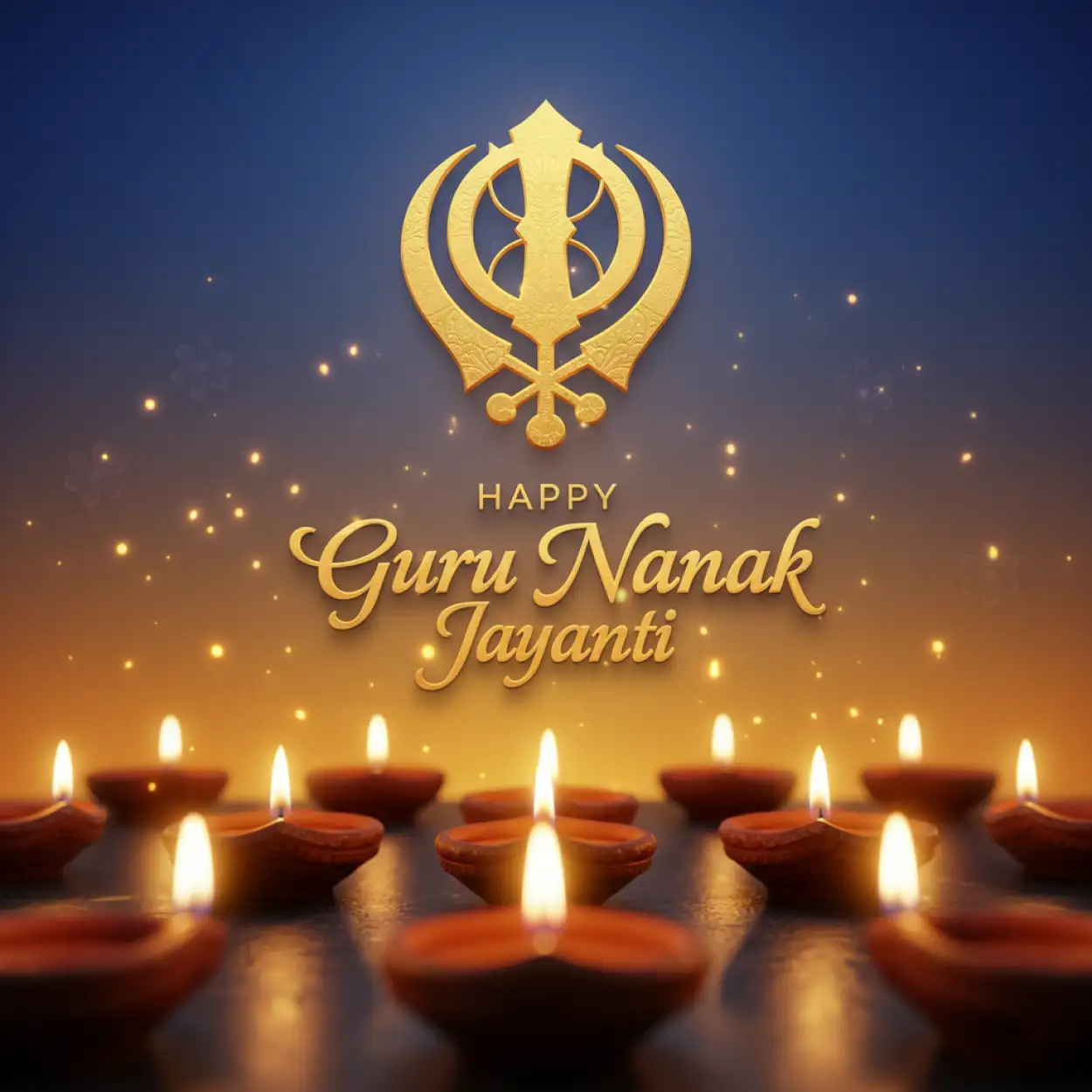 Free Download Guru Nanak Dev Ji Jayanti 2025 Photo Frame Background - High Quality Happy Guru Nanak Jayanti 2025 Background Image