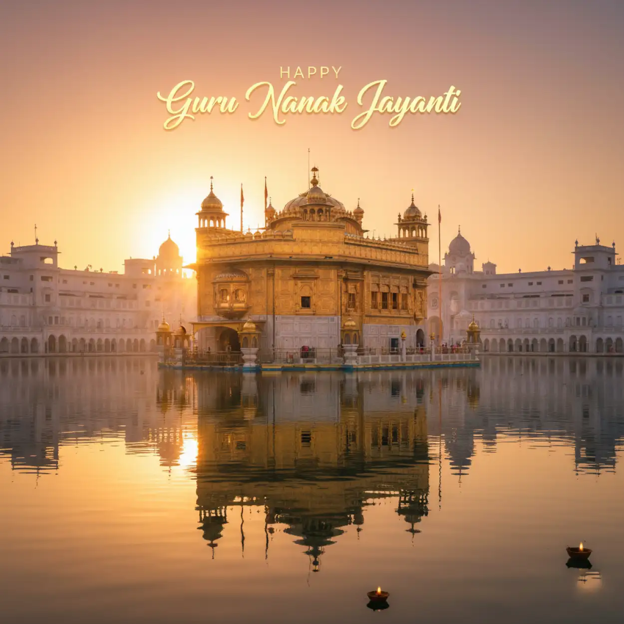 Free Download Guru Nanak Jayanti 2025 Religious Background For Banner Design - High Quality Happy Guru Nanak Jayanti 2025 Background