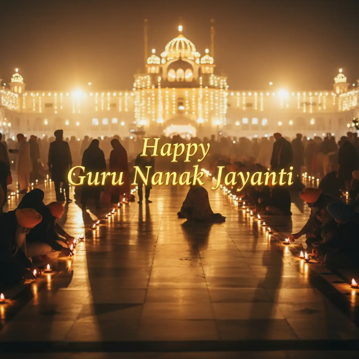 Free Download Guru Nanak Jayanti Special Wishes Quotes - High Quality Happy Guru Nanak Jayanti Background
