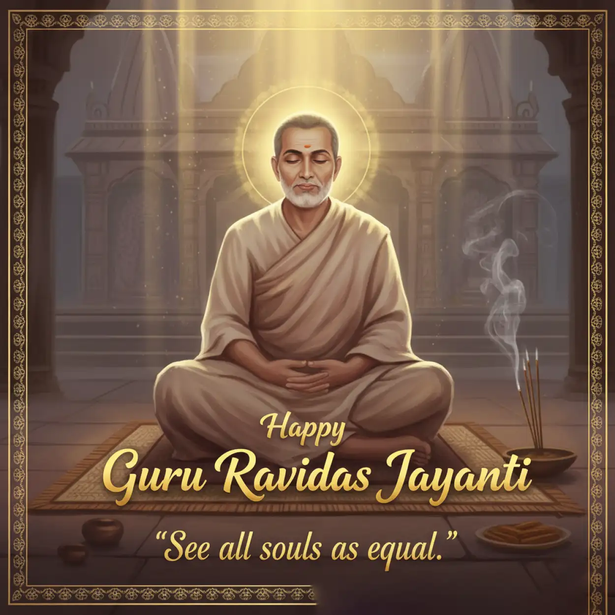 Guru Ravidas Jayanti Spiritual Poster - Royalty Free Happy Guru Ravidas Jayanti Image | Pngmagic Free Download Guru Ravidas Jayanti Spiritual Poster - High Quality Happy Guru Ravidas Jayanti Background