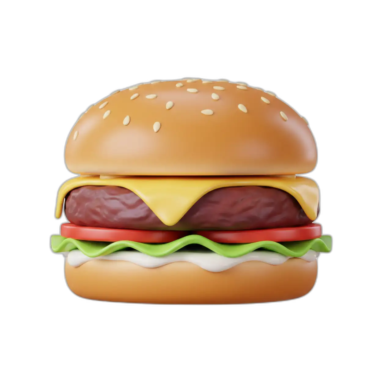 Free Download Hamburger Png Hd - High Quality Burger Png PNG Image