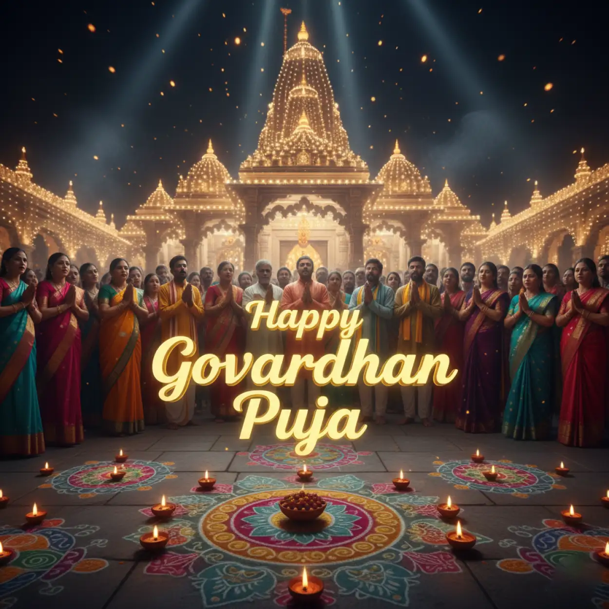 Hand Holding Conch Shell Above Krishna Idol - Royalty Free Happy Govardhan Puja 2025 Image | Pngmagic Free Download Hand Holding Conch Shell Above Krishna Idol - High Quality Happy Govardhan Puja 2025 Background