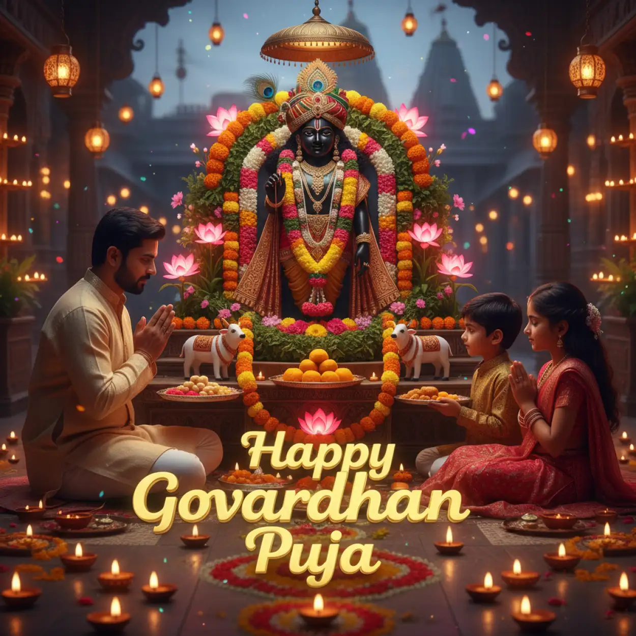 Hand Of Devotee Holding Small Krishna Idol With Sunlight - Royalty Free Happy Govardhan Puja 2025 Image | Pngmagic Free Download Hand Of Devotee Holding Small Krishna Idol With Sunlight - High Quality Happy Govardhan Puja 2025 Background