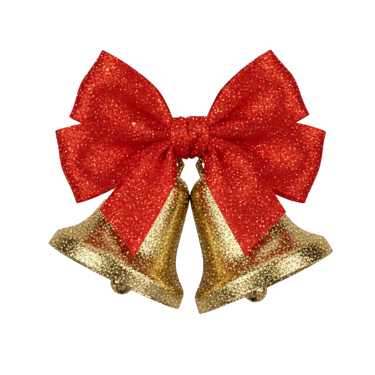 Free Download Hanging Christmas Bells Png Hd - High Quality Christmas Bells Png PNG Image