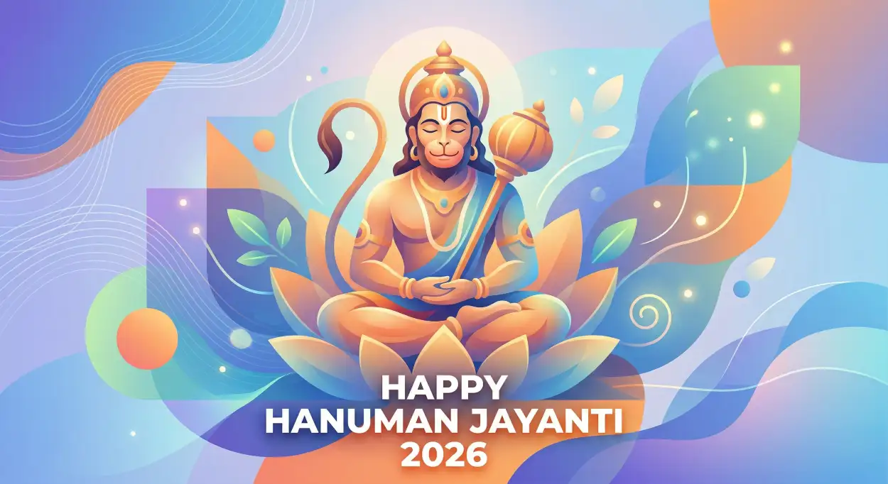 Free Download Hanuman Jayanti 2026 Social Media Post Design - High Quality Happy Hanuman Jayanti 2026 Image