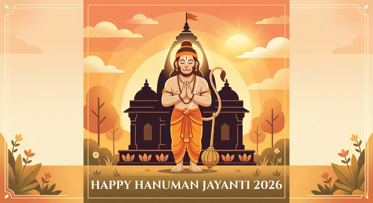 Free Download Hanuman Jayanti 2026 Status Images - High Quality Happy Hanuman Jayanti 2026 Image