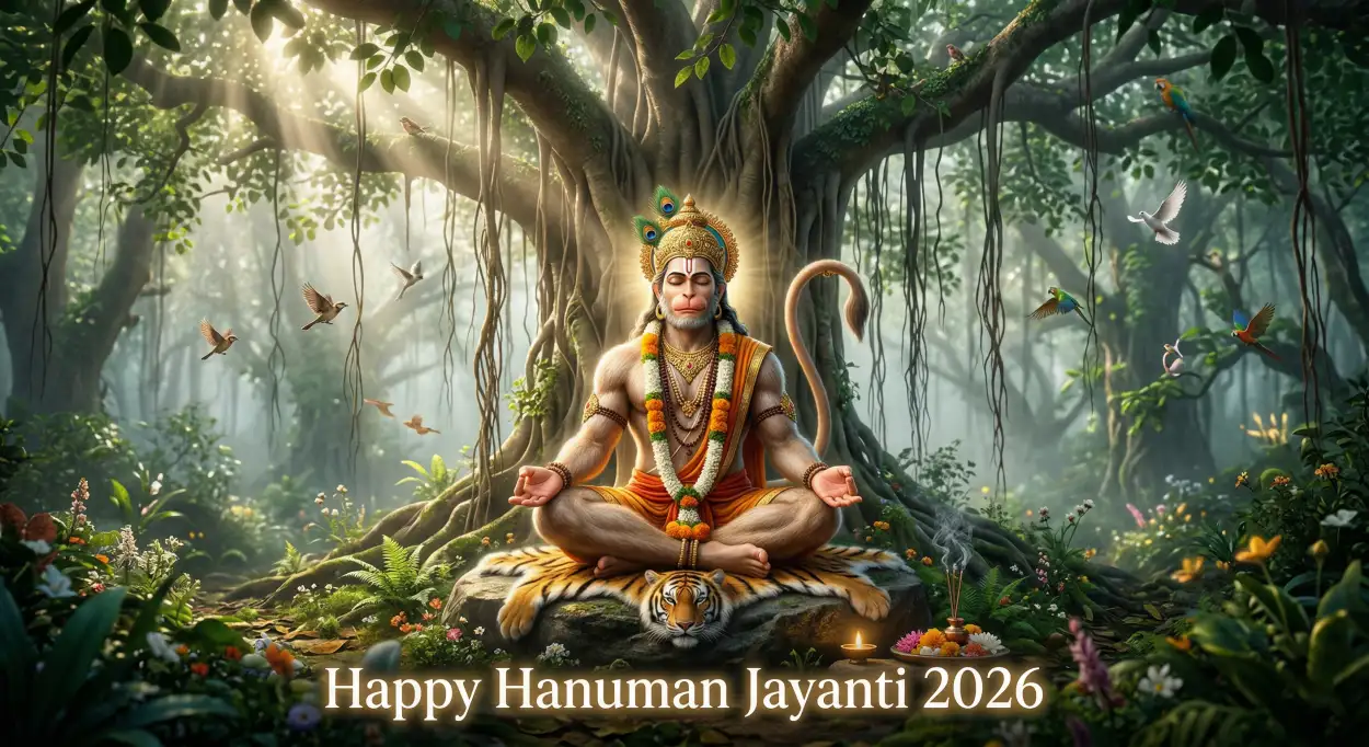 Free Download Hanuman Jayanti New Images 2026 - High Quality Happy Hanuman Jayanti 2026 Image