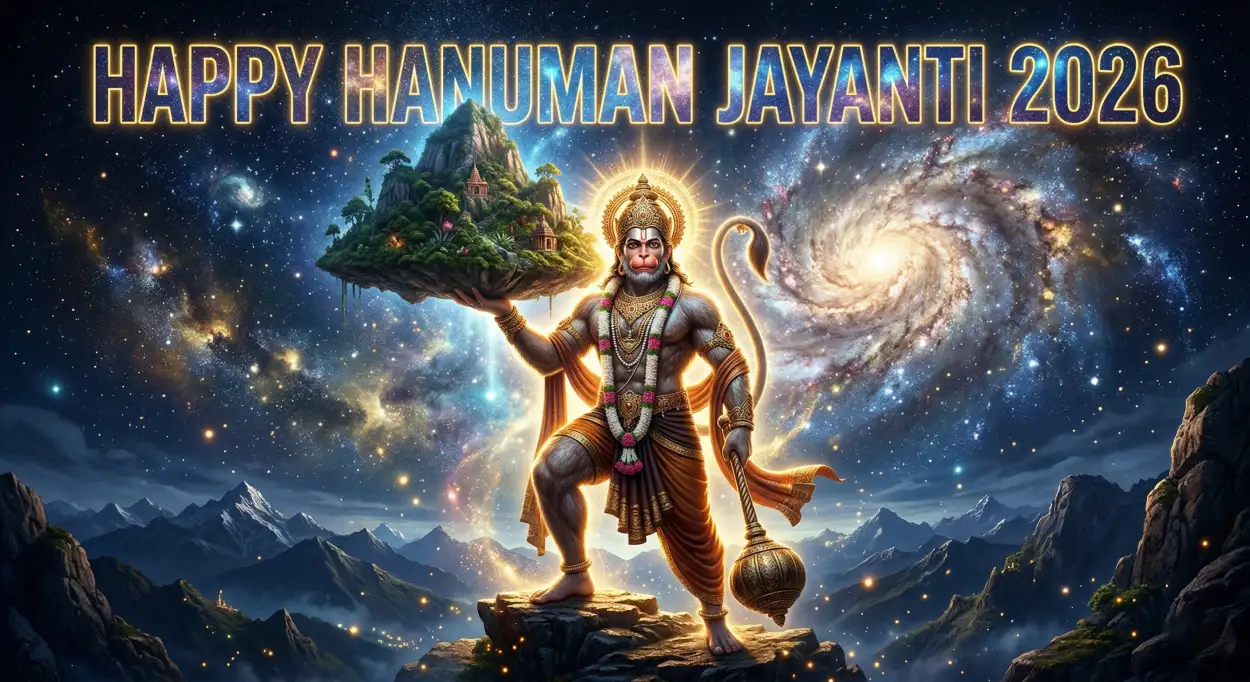Free Download Hanuman Jayanti Poster Free Download 2026 - High Quality Happy Hanuman Jayanti 2026 Image