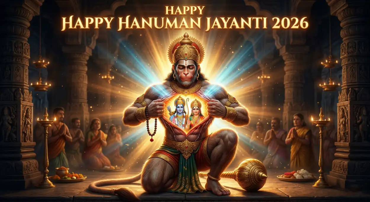 Free Download Hanuman Jayanti Trending Images 2026 - High Quality Happy Hanuman Jayanti 2026 Image