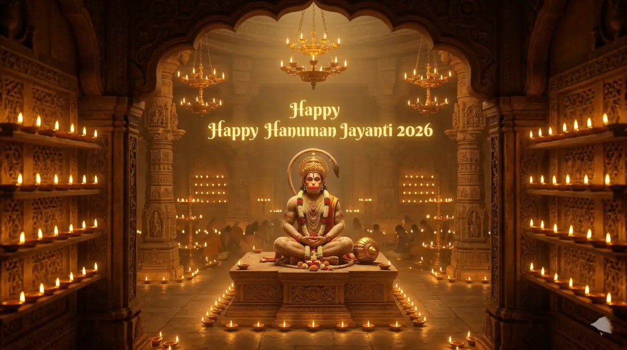 Free Download Hanuman Jayanti Wishes Images Free Download - High Quality Happy Hanuman Jayanti 2026 Image
