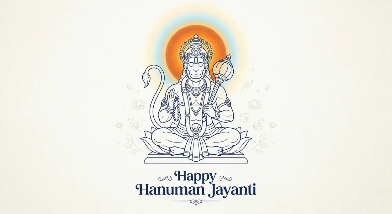 Free Download Hanuman Jayanti Wishes Messages For A Peaceful Life - High Quality Hanuman Jayanti Wishes Image