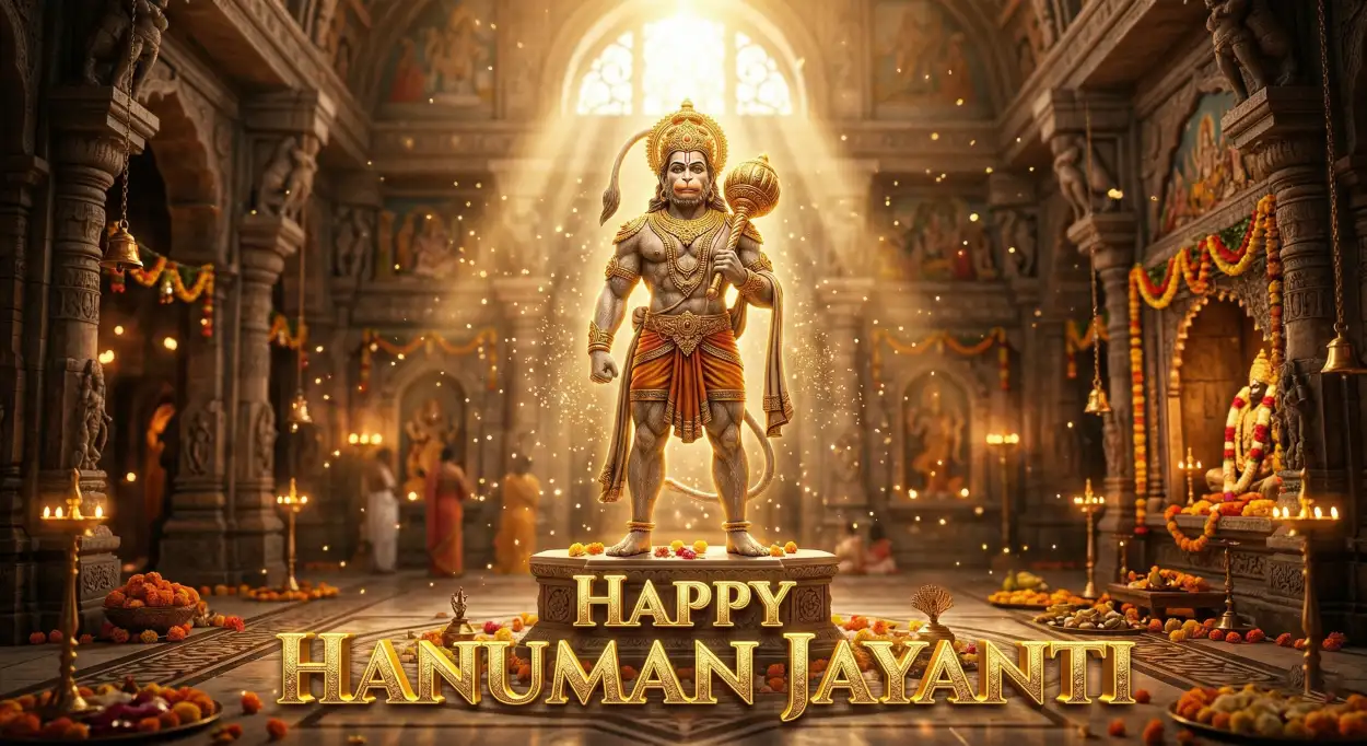 Free Download Hanuman Jayanti Wishes Messages For Friends And Loved Ones - High Quality Hanuman Jayanti Wishes Image