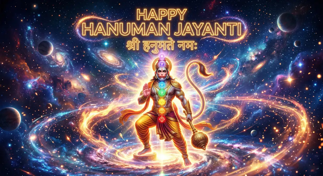 Free Download Hanuman Jayanti Wishes Messages For Spiritual Awakening - High Quality Hanuman Jayanti Wishes Image