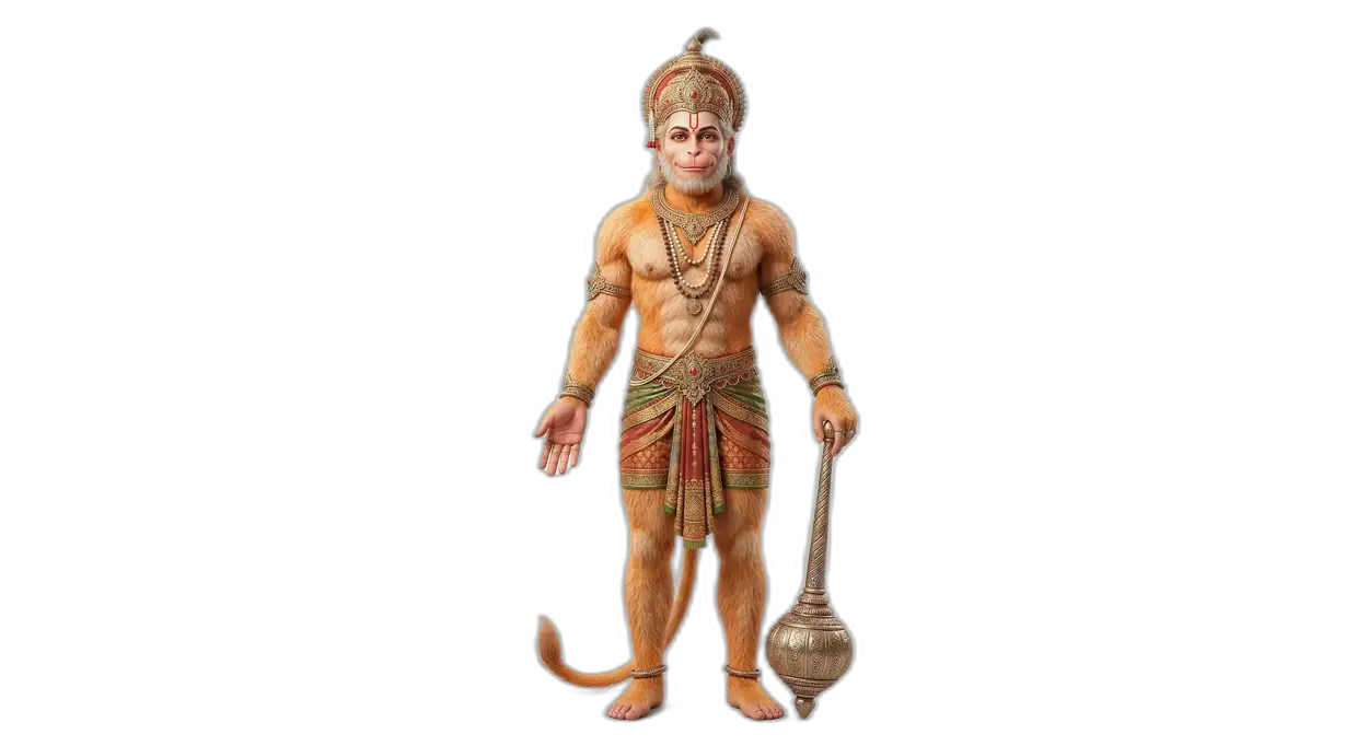Free Download Hanuman Png Carrying Mountain Sanjeevani - High Quality Hanuman Png Transparent PNG