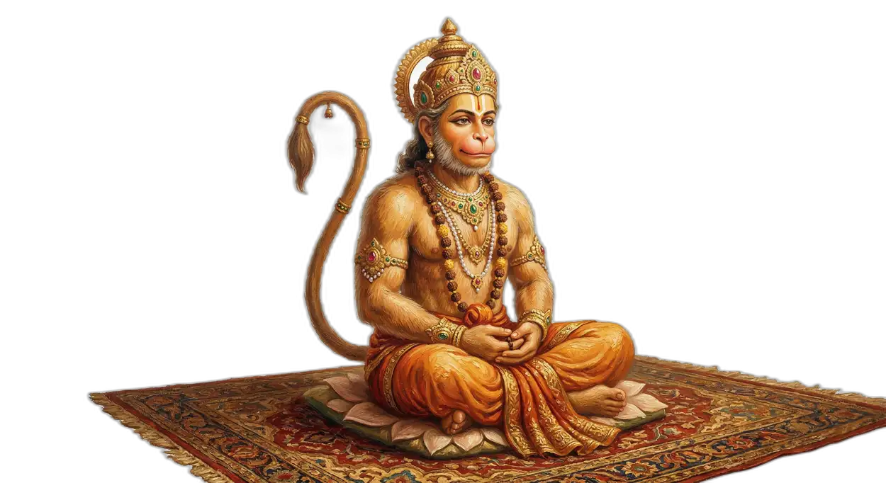 Free Download Hanuman Png Divine Aura Effect 2 - High Quality Hanuman Png Transparent PNG