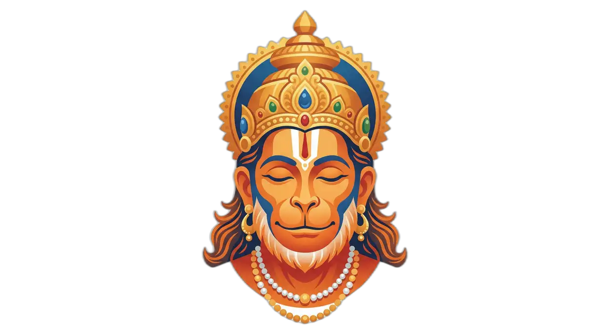 Free Download Hanuman Png High Quality Devotional Image - High Quality Hanuman Png Transparent PNG