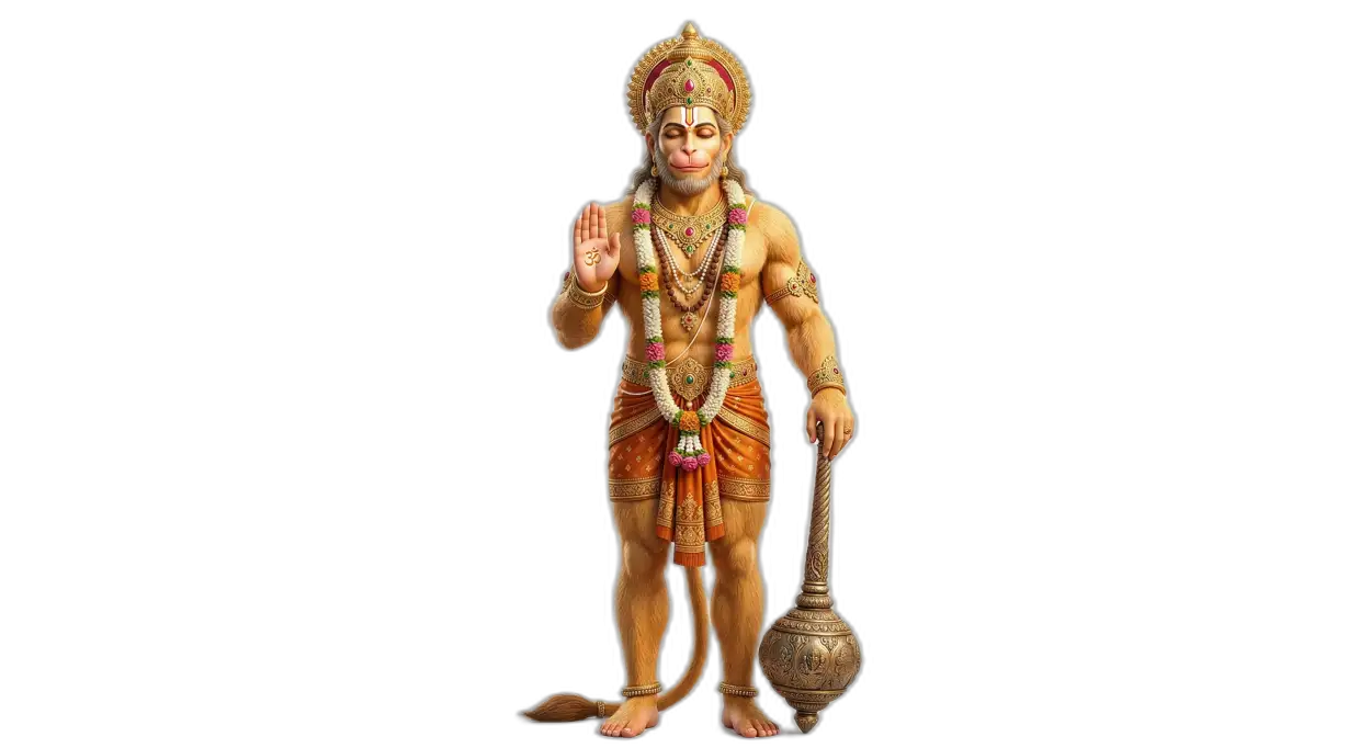 Free Download Hanuman Png Hindu God Transparent Image - High Quality Hanuman Png Transparent PNG