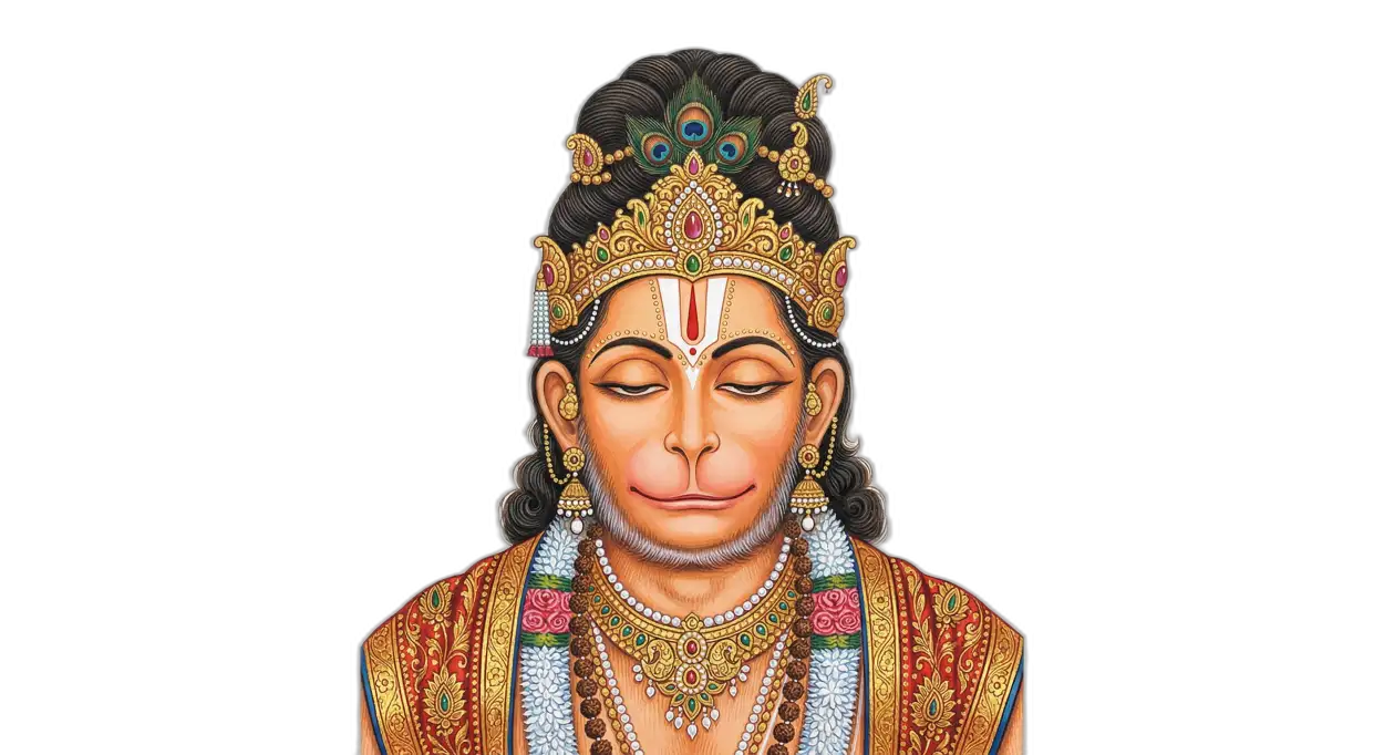 Free Download Hanuman Png Ram Bhakt Image Transparent - High Quality Hanuman Png Transparent PNG