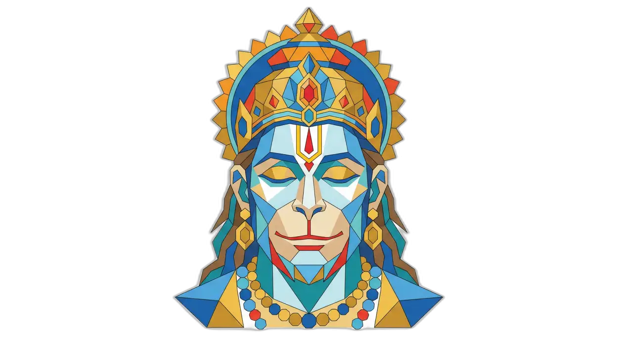 Free Download Hanuman Png Sacred Hindu Deity Image - High Quality Hanuman Png Transparent PNG