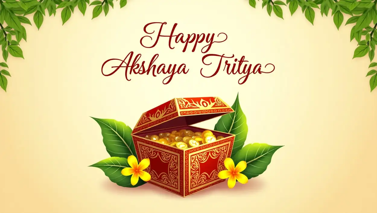 Free Download Happy Akshaya Tritiya 2025 Quotes In English - High Quality Happy Akshaya Tritiya 2025 Background