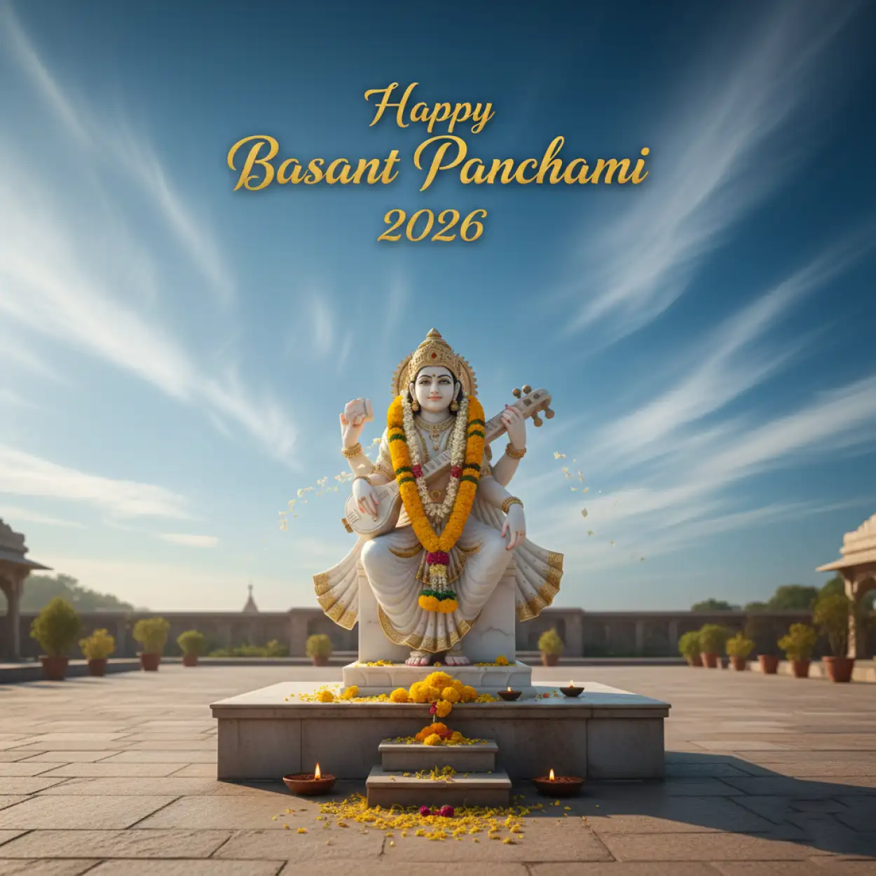Free Download Happy Basant Panchami 2026 4k Ultra Hd Images - High Quality Happy Basant Panchami 2026 Background
