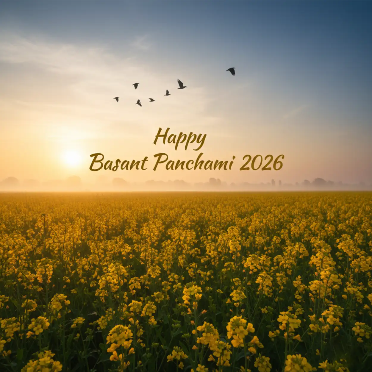 Free Download Happy Basant Panchami 2026 Background - High Quality Happy Basant Panchami 2026 Background