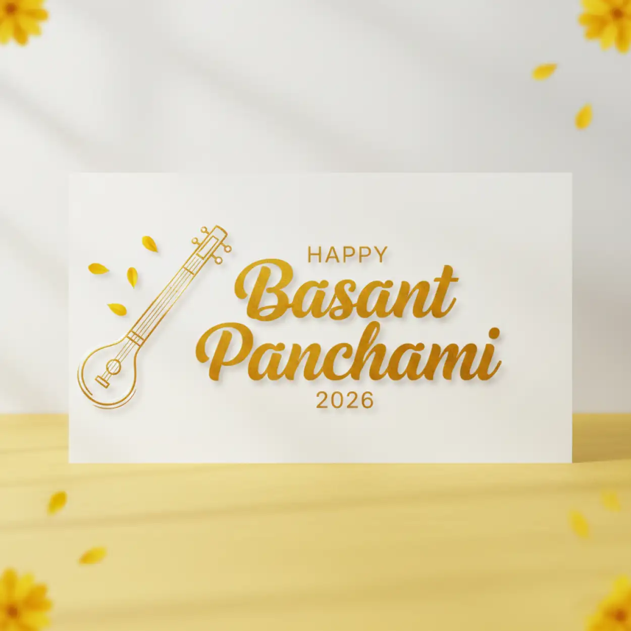 Free Download Happy Basant Panchami 2026 Free Festival Png Images - High Quality Happy Basant Panchami 2026 PNG Image