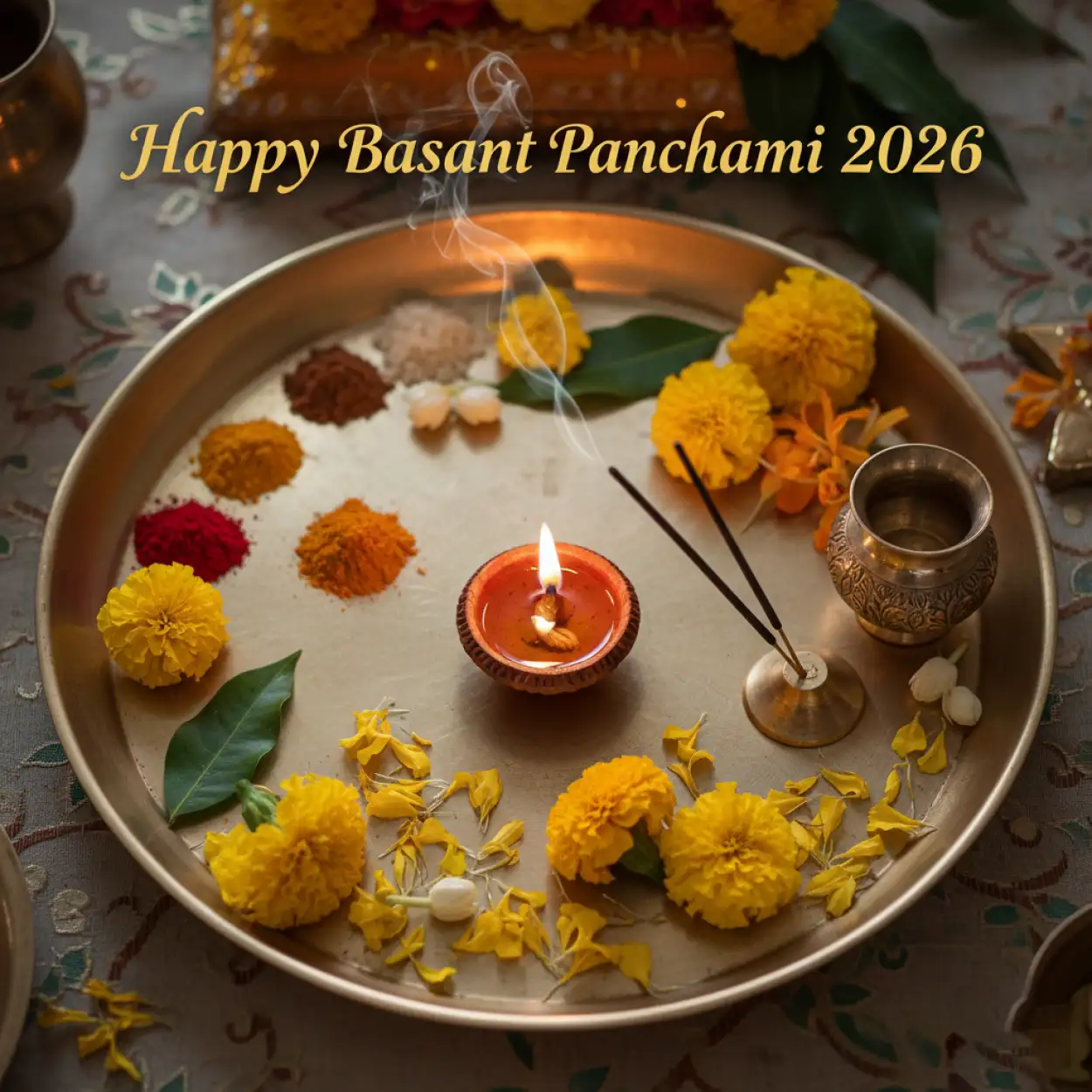Free Download Happy Basant Panchami 2026 Indian Festival Image - High Quality Happy Basant Panchami 2026 Image