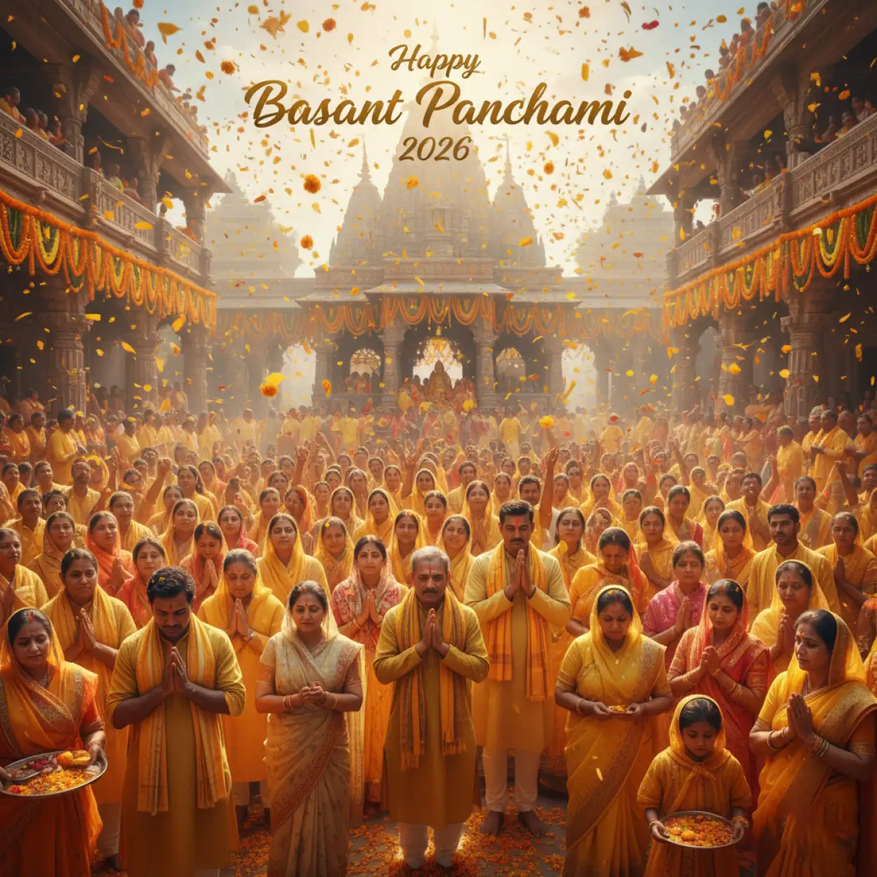 Free Download Happy Basant Panchami 2026 Reels Cover - High Quality Happy Basant Panchami 2026 Image
