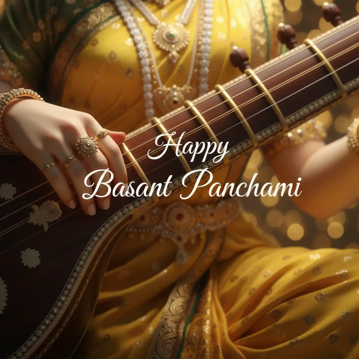 Free Download Happy Basant Panchami Wishes Cultural Lines - High Quality Happy Basant Panchami Wishes Image