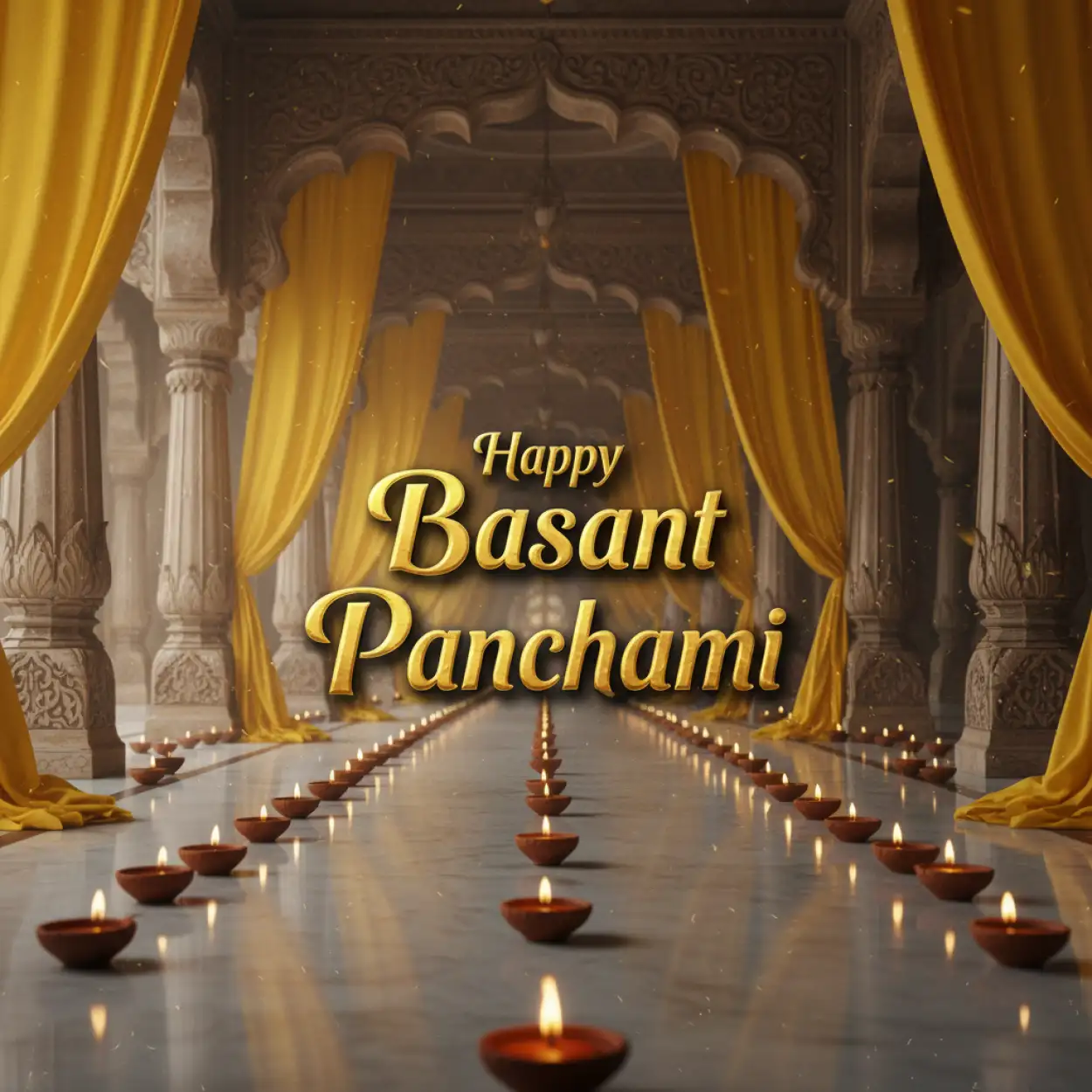 Free Download Happy Basant Panchami Wishes For Banners - High Quality Happy Basant Panchami Wishes Image