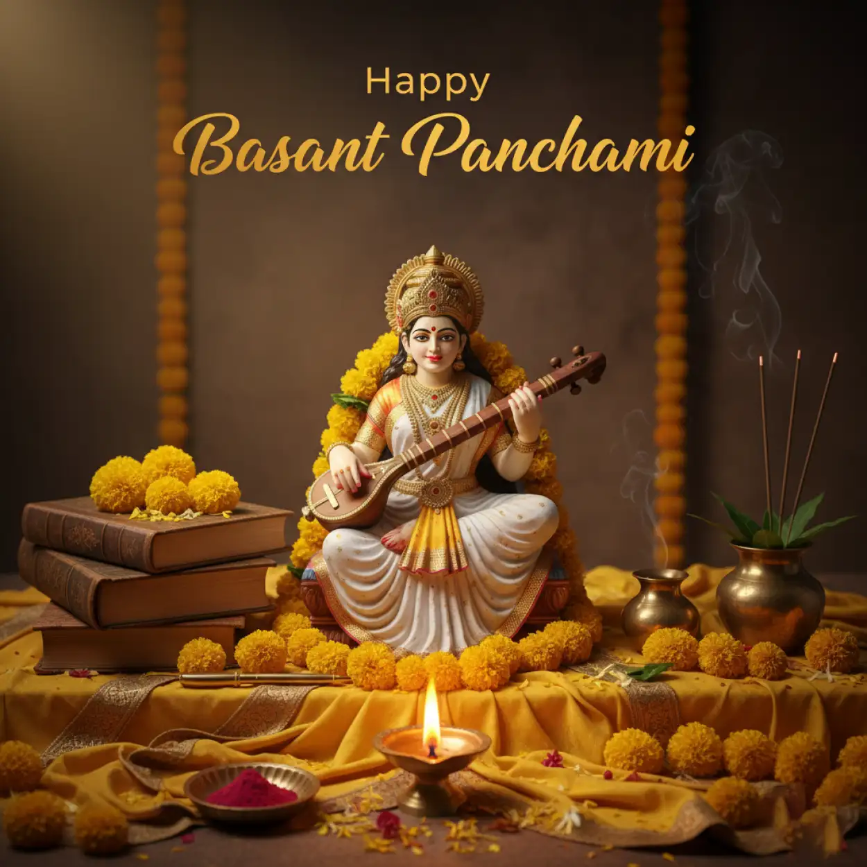 Happy Basant Panchami Wishes For Prosperity - Royalty Free Happy Basant Panchami Wishes Image | Pngmagic Free Download Happy Basant Panchami Wishes For Prosperity - High Quality Happy Basant Panchami Wishes Background