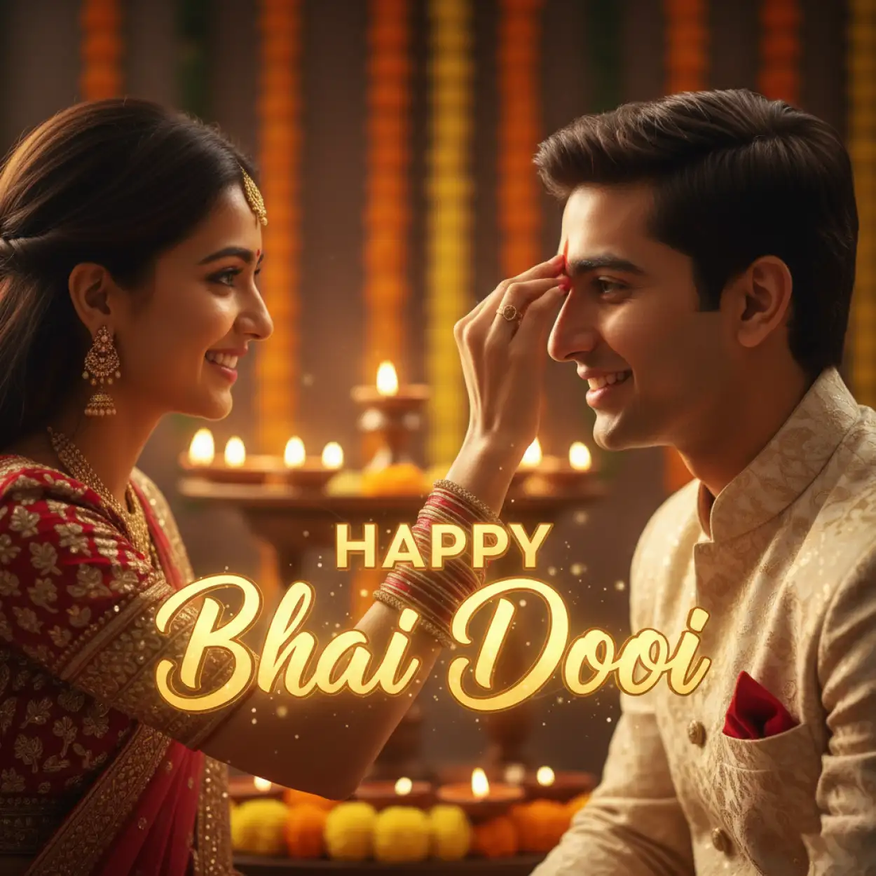 Happy Bhai Dooj 2025 Wishes With Diya Light - Royalty Free Happy Bhai Dooj Image | Pngmagic Free Download Happy Bhai Dooj 2025 Wishes With Diya Light - High Quality Happy Bhai Dooj Background
