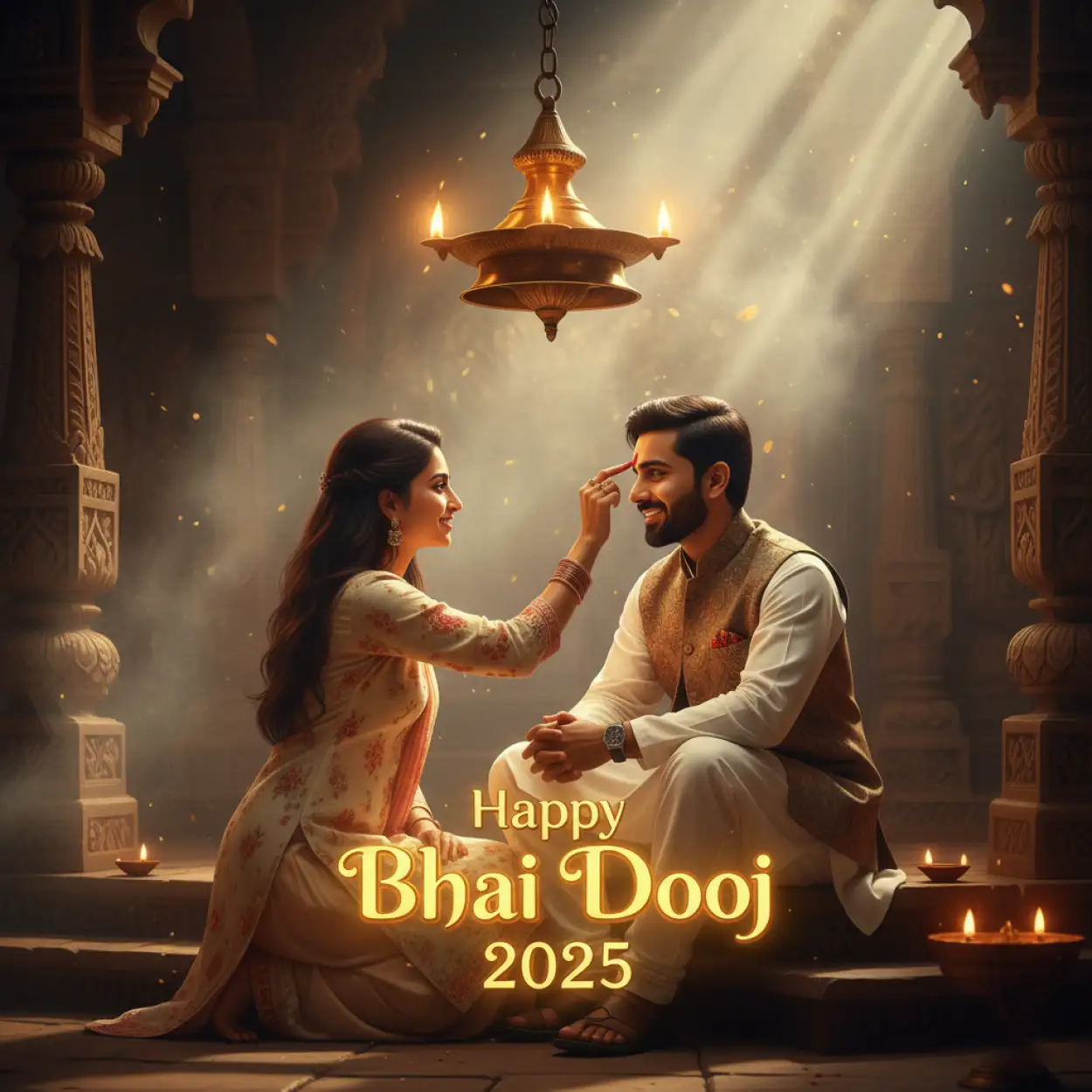 Happy Bhai Dooj 2025 Wishes With Name - Royalty Free Happy Bhai Dooj 2025 Wishes Image | Pngmagic Free Download Happy Bhai Dooj 2025 Wishes With Name - High Quality Happy Bhai Dooj 2025 Wishes Background