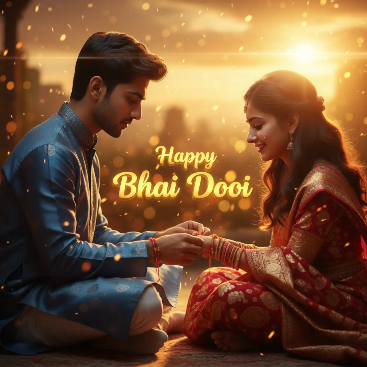 Free Download Happy Bhai Dooj Banner Design For Printing - High Quality Happy Bhai Dooj Background
