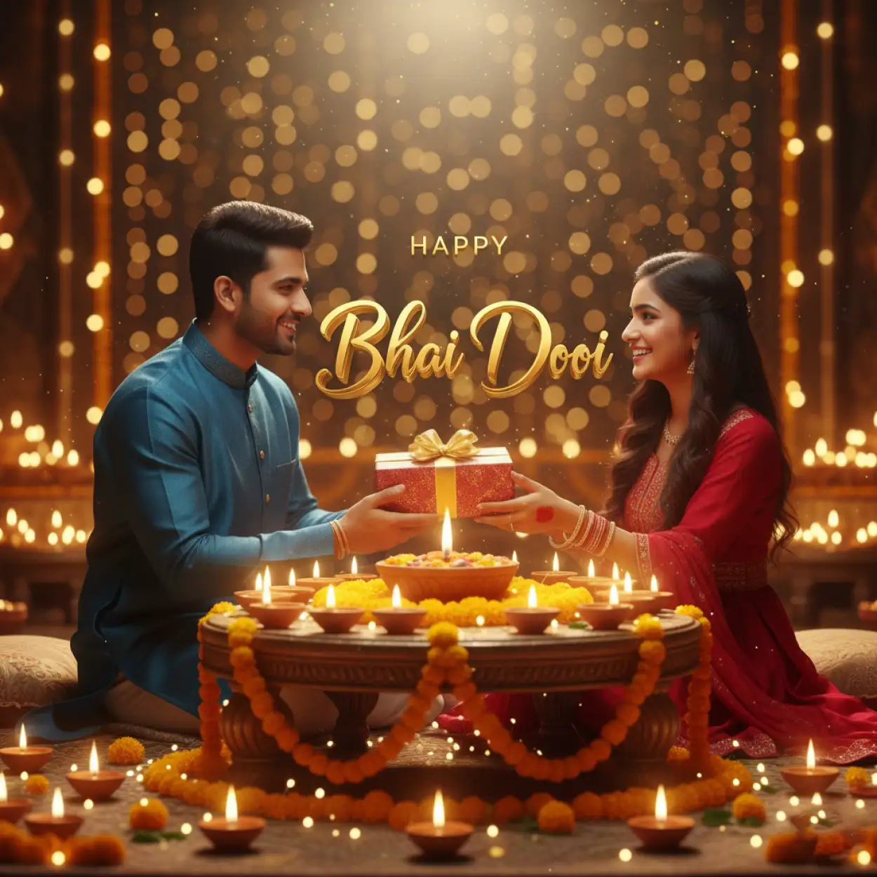Free Download Happy Bhai Dooj Hd Photos For Facebook Post - High Quality Happy Bhai Dooj Background