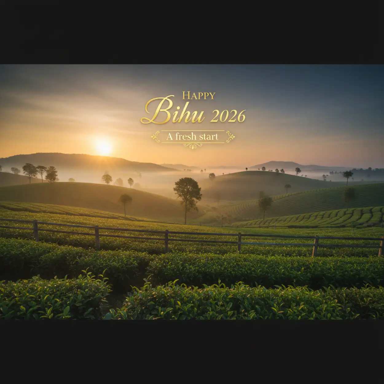 Free Download Happy Bihu 2026 Assamese Festival Greeting - High Quality Happy Bihu 2026 Image