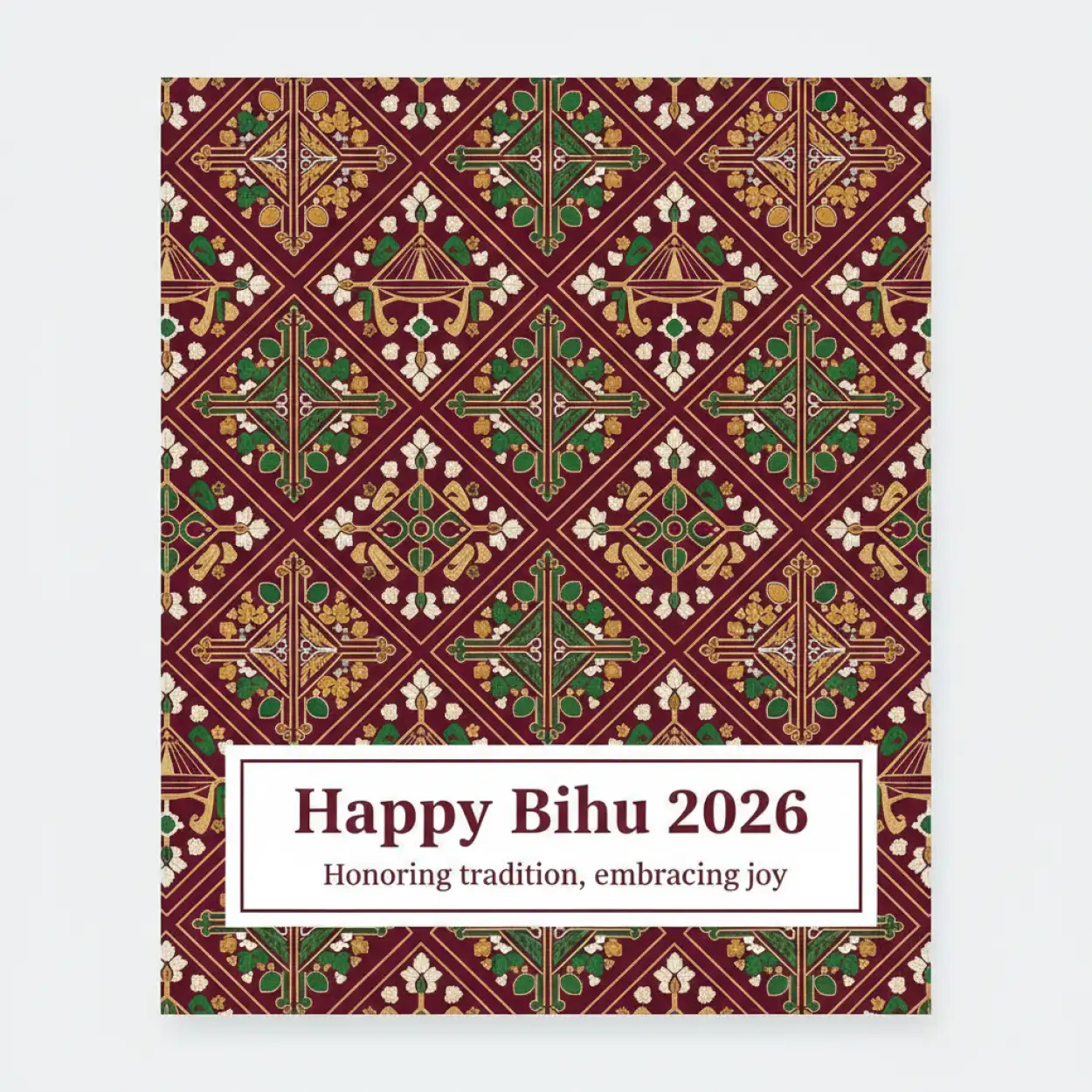 Free Download Happy Bihu 2026 Reel Caption - High Quality Happy Bihu 2026 Image
