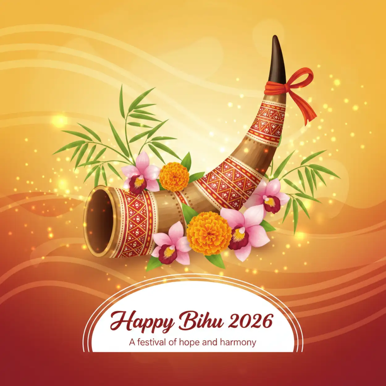 Free Download Happy Bihu 2026 Status - High Quality Happy Bihu 2026 Image