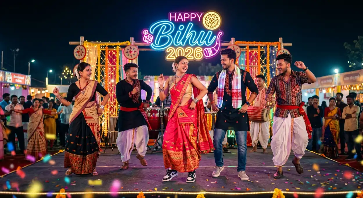 Free Download Happy Bihu 2026 Wishes Instagram Story Ideas - High Quality Happy Bihu 2026 Wishes Image