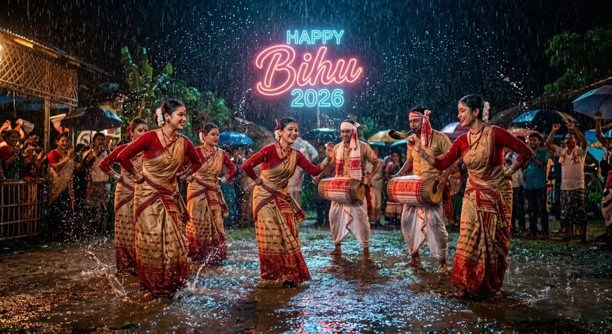 Free Download Happy Bihu 2026 Wishes Video Download - High Quality Happy Bihu 2026 Wishes Image