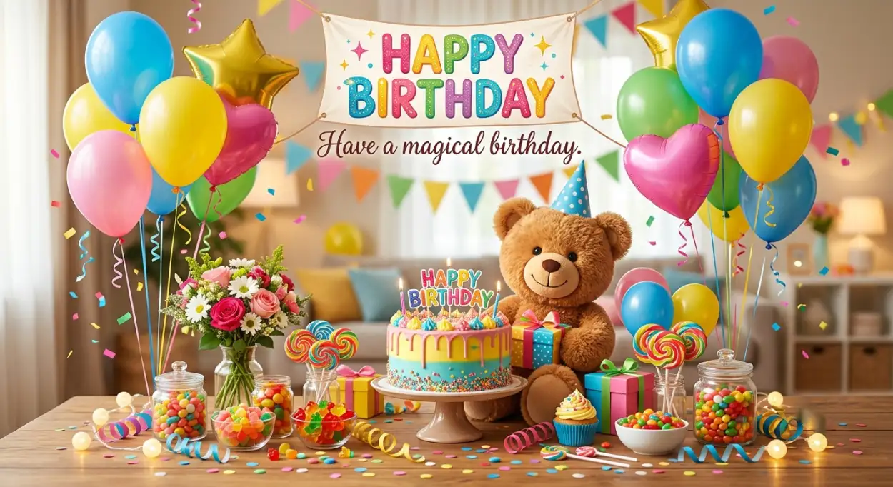 Free Download Happy Birthday Images Hd For Kids - High Quality Happy Birthday Images Hd Image