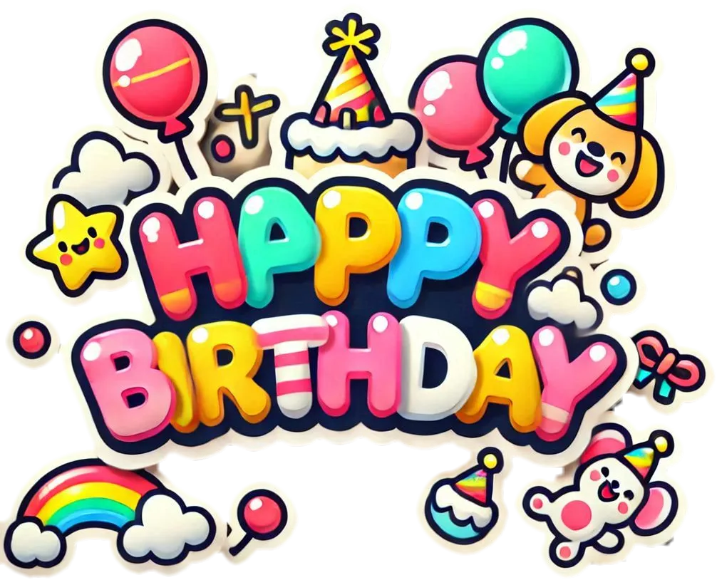 Free Download Happy Birthday Png - High Quality Happy Birthday Png PNG Image