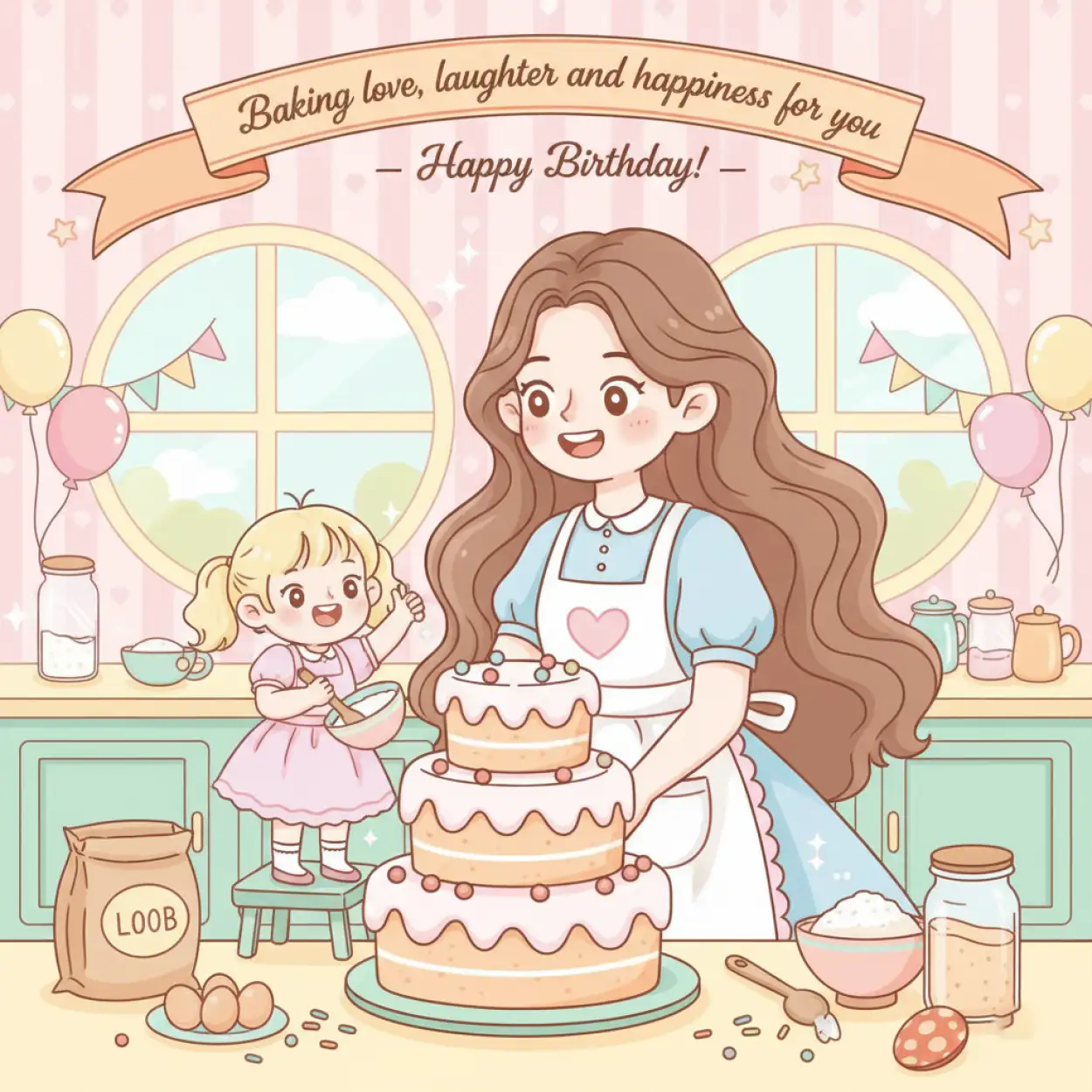 Free Download Happy Birthday Wishes For Sister With Beautiful Images - High Quality Happy Birthday Wishes To A Sister Background