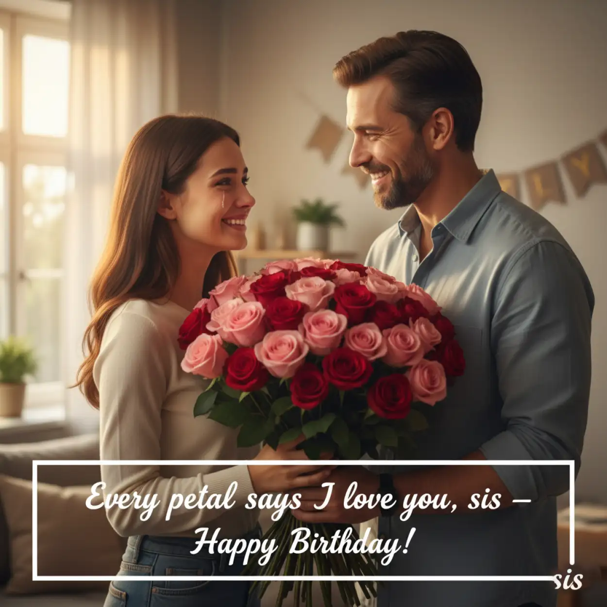 Free Download Happy Birthday Wishes To Sister With Emojis And Love - High Quality Happy Birthday Wishes To A Sister Background