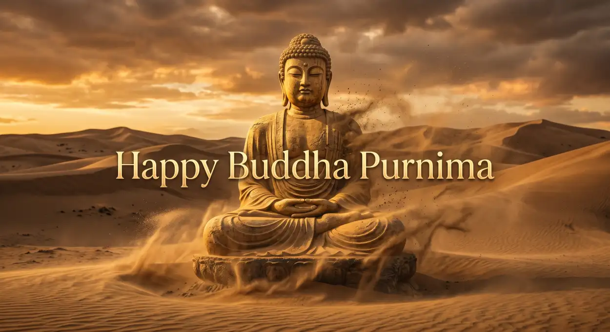 Free Download Happy Buddha Purnima Wishes 2026 - High Quality Happy Buddha Purnima Wishes 2026 Image