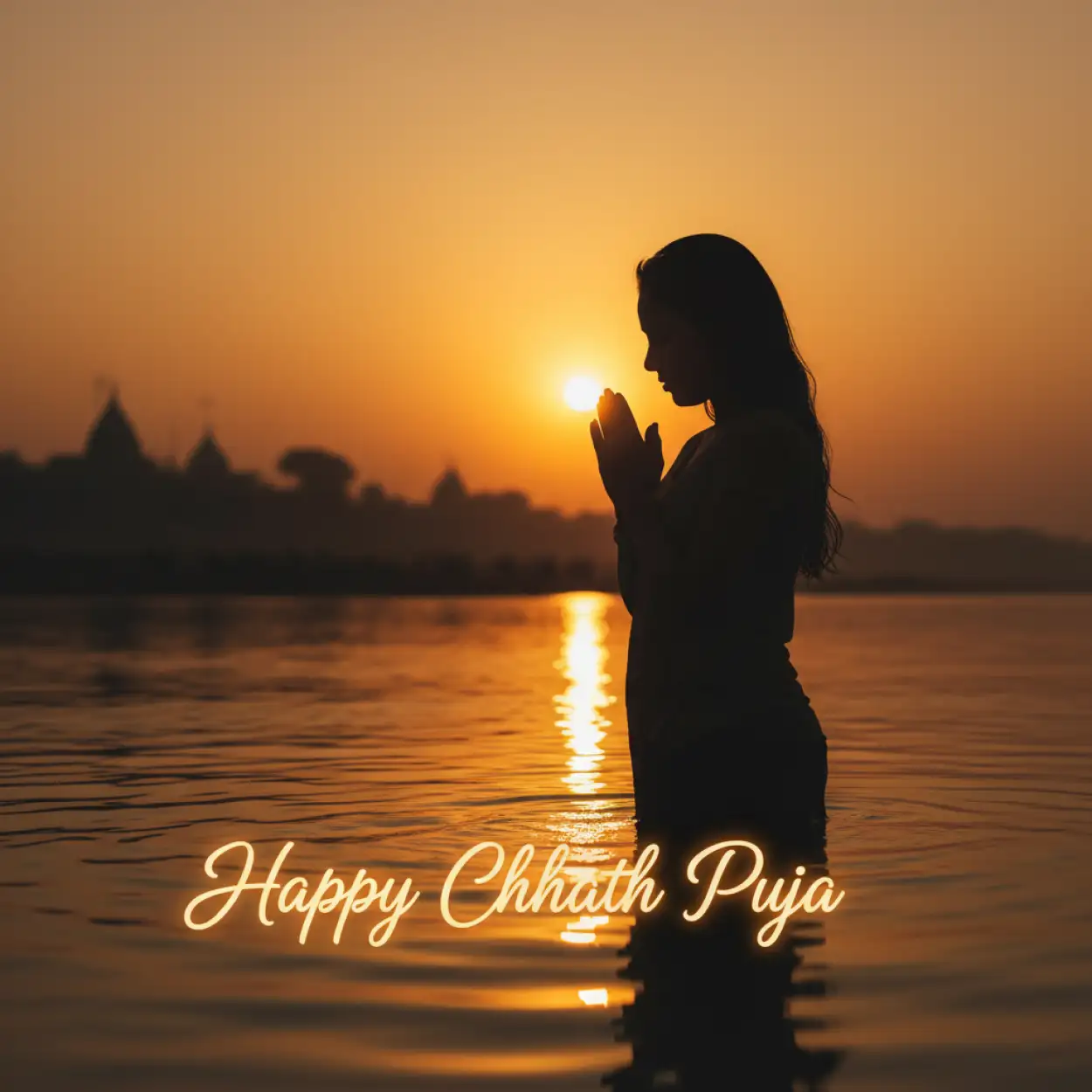 Free Download Happy Chhath Puja 2025 Best Wishes Quotes - High Quality Happy Chhath Puja Wishes Image