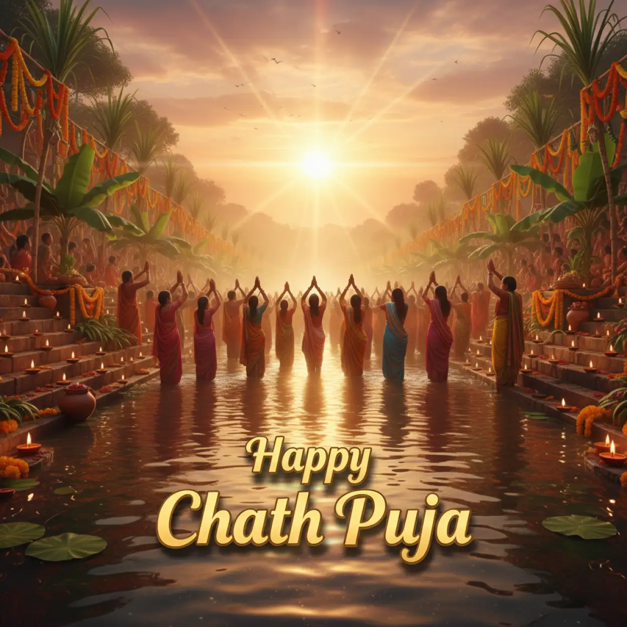 Happy Chhath Puja 2025 Photo HD - Royalty Free Happy Chhath Puja Image | Pngmagic Free Download Happy Chhath Puja 2025 Photo HD - High Quality Happy Chhath Puja Background