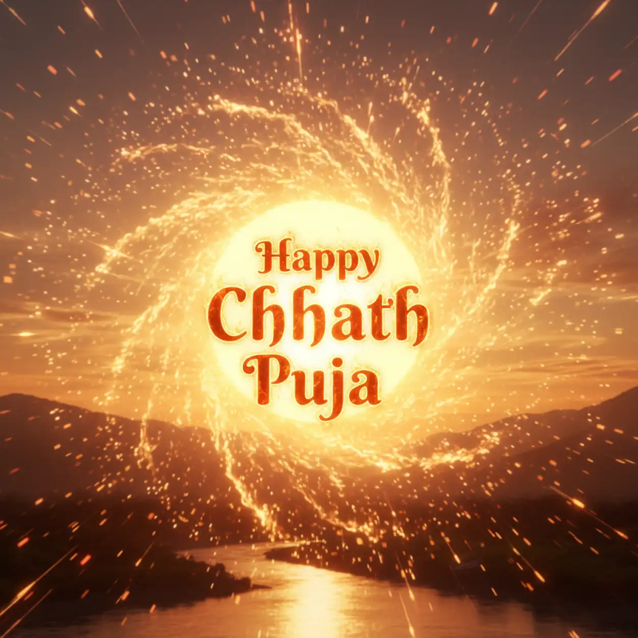 Free Download Happy Chhath Puja Facebook Post Captions - High Quality Happy Chhath Puja Background