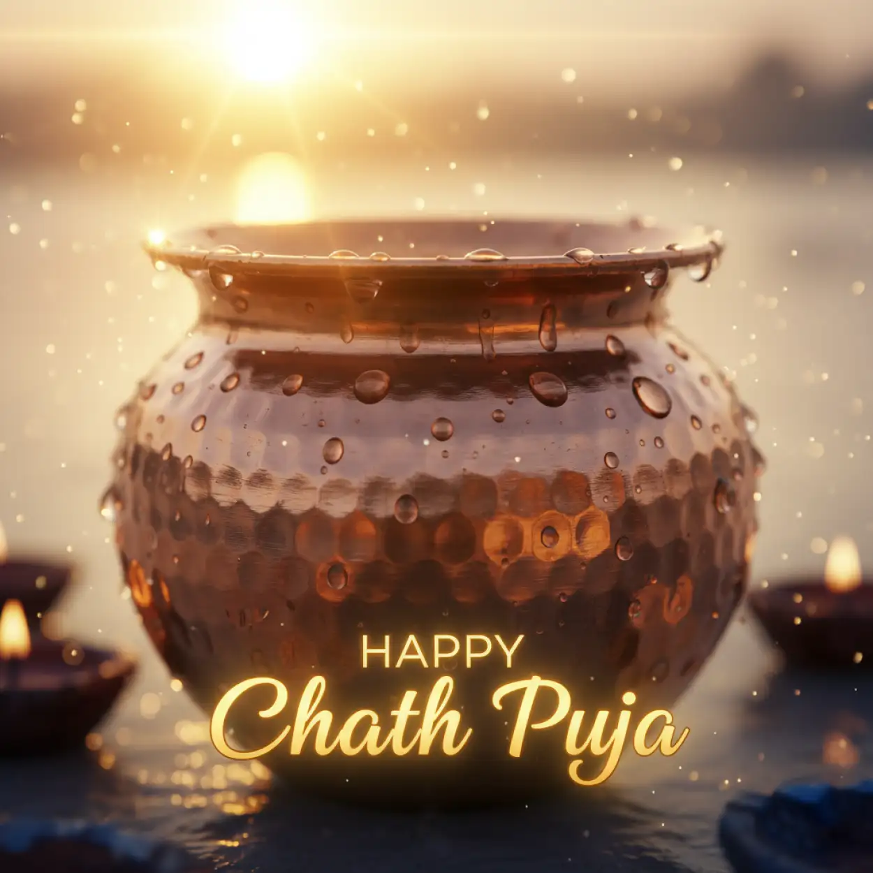 Free Download Happy Chhath Puja Greetings For Status Video Background - High Quality Happy Chhath Puja Greetings Background Image